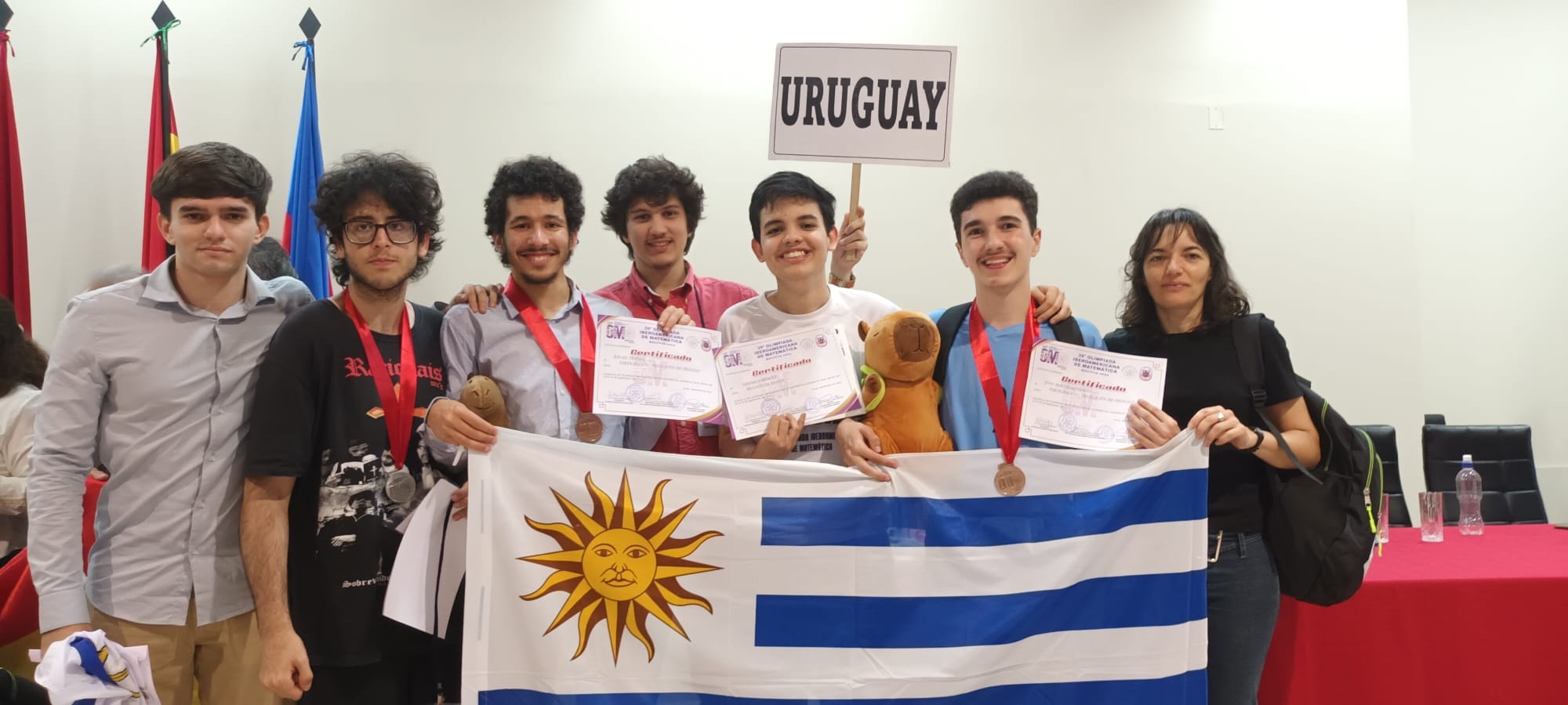 Uruguay se clasifica para la Olimpiada Iberoamericana